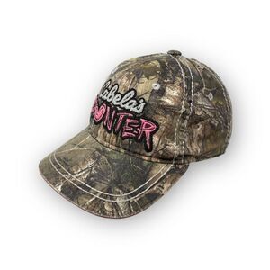 Cabela’s Hunter Hat Cap Youth One Size Camo Real Tree Strap Back